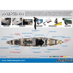 Kayak Moken 14 Feelfree - discontinuo