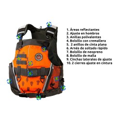 Chaleco Traper Guide Aquarius